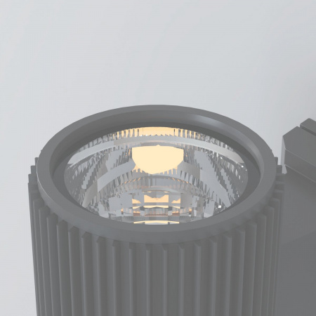 фото Уличный настенный светильник Maytoni Outdoor Rando O419WL-01GR, серый