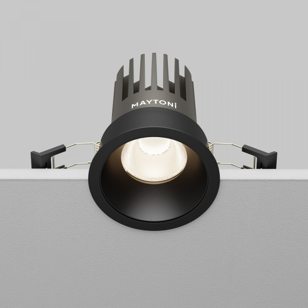 фото Встраиваемый светильник Maytoni Technical Dip DL117-15W-4K-B, черный