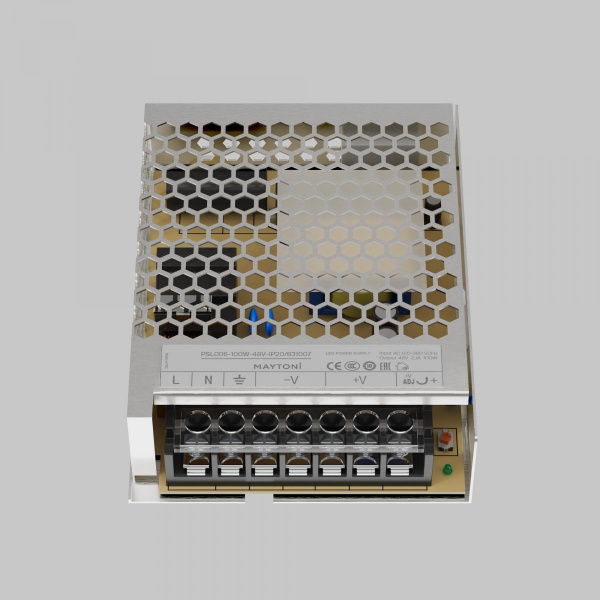фото Источник напряжения PSL006 48В 100Вт IP 20 Maytoni 831007, серебро