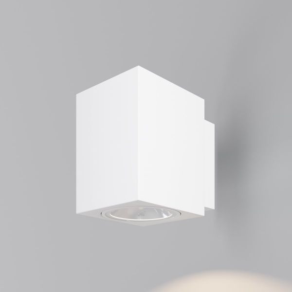 фото Уличный настенный светильник Maytoni Outdoor Block O507WL-L5W3K, белый