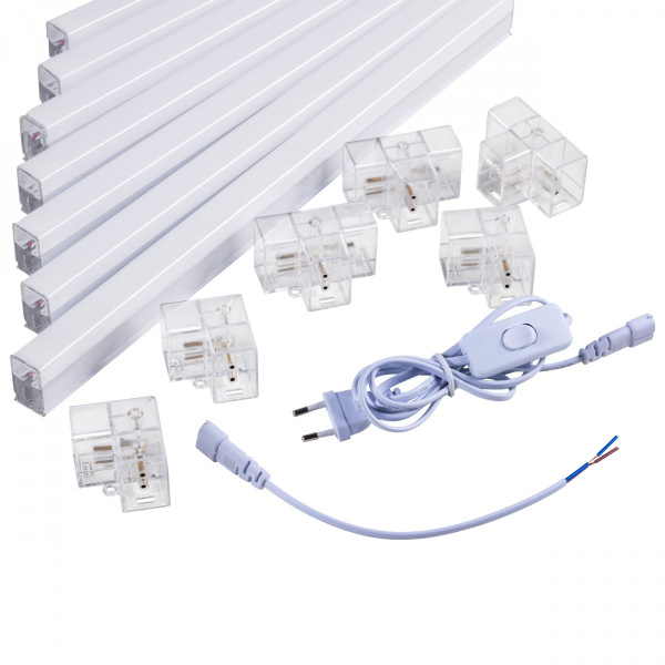 фото Комплект светильников "СОТЫ" 119W 4000K 2460х1253mm Varieta, белый Lightstar V2Q450124