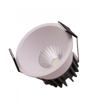 фото Светильник светодиодный круглый  S9612 COB Led  12W 3CCT. Цвет: белый