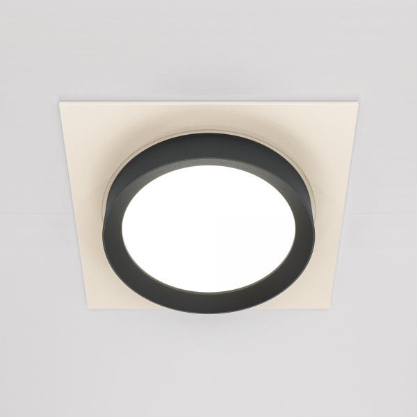 фото Встраиваемый светильник Maytoni Technical Hoop DL086-GX53-SQ-WB, белый