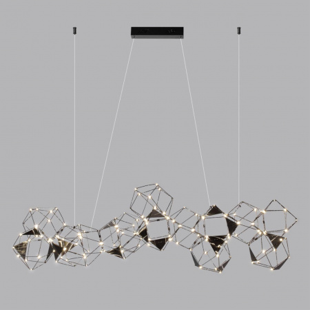 фото Черный хром/металл Люстра LED 64W 4000K 3800Лм TRELLIS L-VISION, арт. 5087/64L