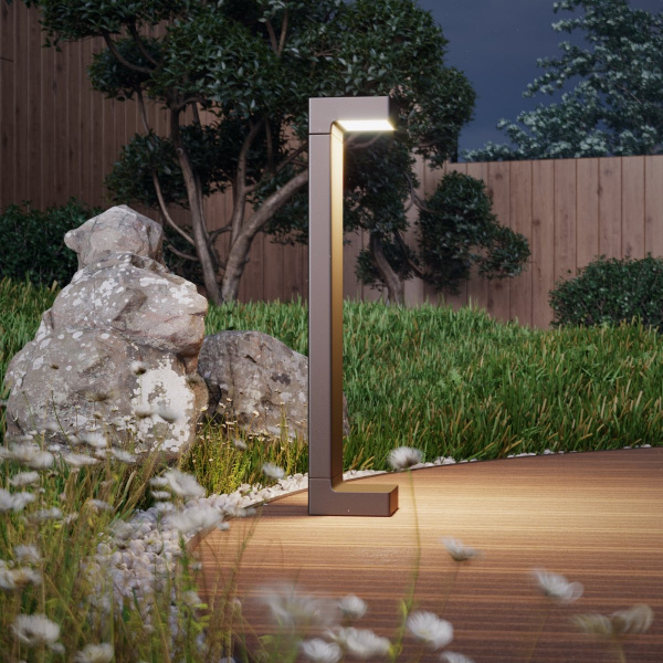 фото Ландшафтный светильник Maytoni Outdoor Barclay Street O013FL-L9B, черный