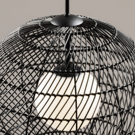 фото Подвесной светильник Maytoni Cane MOD204PL-01B, черный