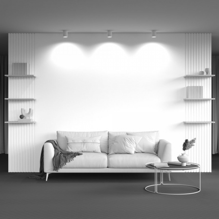 фото Потолочный светильник Maytoni Technical Slim C012CL-01W, белый