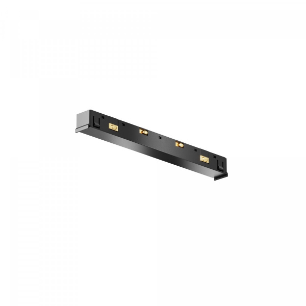 Коннектор питания прямой Exility X, черный Maytoni Technical TRA239PC-42B