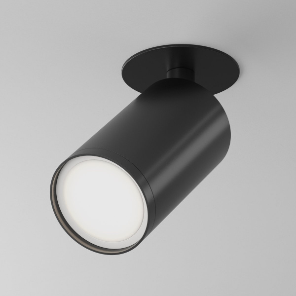 Встраиваемый светильник Maytoni Technical FOCUS S C049CL-U-1B, черный