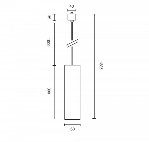 фото Трековый подвесной светильник Maytoni Technical Focus TR025-1-GU10-MG, черный