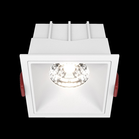 фото Встраиваемый светильник Maytoni Technical Alfa LED DL043-01-15W4K-SQ-W, белый