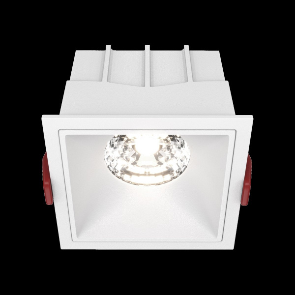фото Встраиваемый светильник Maytoni Technical Alfa LED DL043-01-15W4K-D-SQ-W, белый