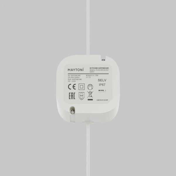 фото Источник напряжения PSL026 24В 20Вт IP67 Maytoni 822015, белый