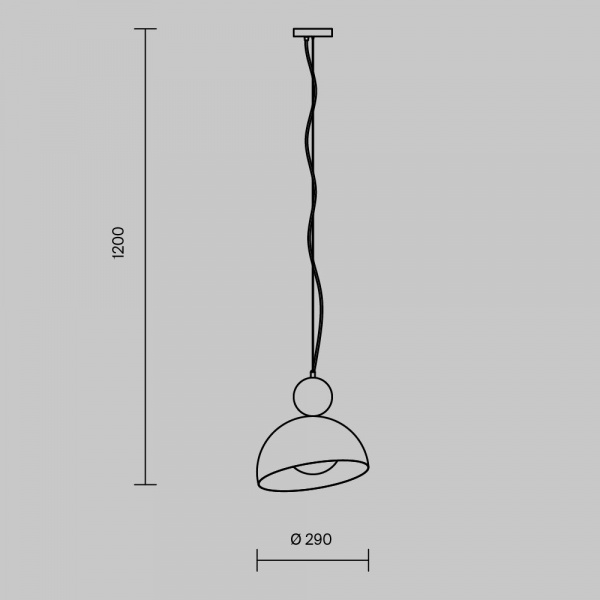 фото Подвесной светильник Freya Bowl FR5439PL-01W, черный