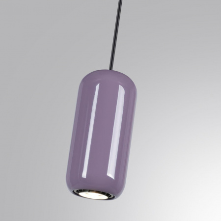 фото Черный/сиреневый/металл Подвес GU10 LED 4W OVALI PENDANT, арт. 5053/1