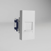 фото Модульная розетка Ethernet RJ-45 6 cat. 22,5*45 (белый) W1281101