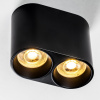 фото Рамка (светильник) PVC для LED-модулей 941хх и LED-ламп D50мм Rullo, черный Lightstar 213467