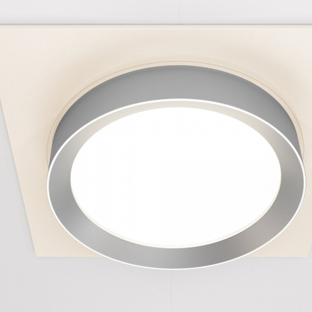 фото Встраиваемый светильник Maytoni Technical Hoop DL086-GX53-SQ-WS, белый