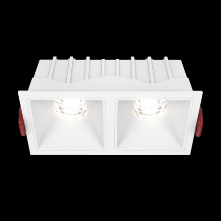 фото Встраиваемый светильник Maytoni Technical Alfa LED DL043-02-10W4K-D-SQ-W, белый