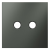 фото Накладка для розетки телевизионной оконечной TV+SAT, S70 (титан)
