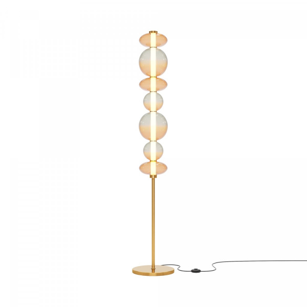 Торшер Maytoni Futuro MOD307FL-L40BS3K, латунь