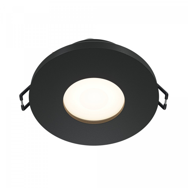 Встраиваемый светильник Maytoni Technical Stark DL083-01-GU10-RD-B, черный