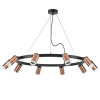 фото Люстра подвесная Rullo, черный Lightstar LR0203000