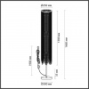 фото Золотой/прозрачный металл/хрусталь Торшер GU10 3*50W CHOKKA MODERN, арт. 5028/3F