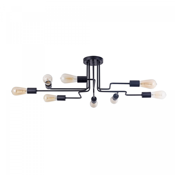 фото Потолочный светильник Maytoni Gilbert T532CL-08B, черный