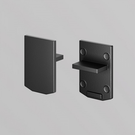 фото Заглушка для шинопровода, 2 шт. Levity Maytoni Technical TRA184EC-1B, черный