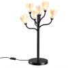 фото Черный матовый/белый/фарфор Настольная лампа G4 LED 6*5W GARDI MODERN, арт. 5090/6T