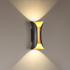 фото Черн/золот/металл Настен.светильник LED 4000K 120° 6W 220V IP54 KRISTA HIGHTECH, арт. 3886/6BG