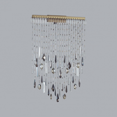 фото Античная бронза/металл/стекло/хрусталь Настенный светильник LED 24W 4000K 1437Лм AFINA HALL, арт. 5420/24WL