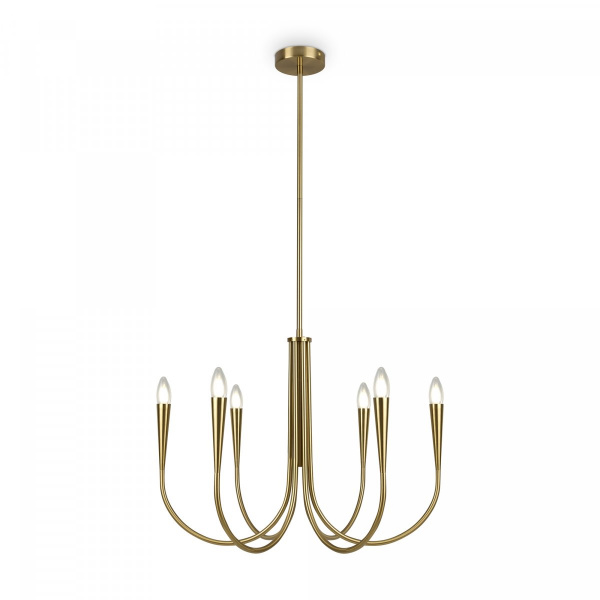 Подвесной светильник Freya Branches FR5253PL-06BS, латунь