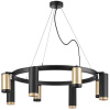Люстра подвесная Rullo, черный Lightstar LR01840487470
