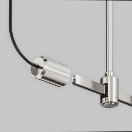 фото Ввод питания боковой Flarity платина Maytoni Technical TRA154C-SB1-PT