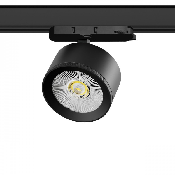 фото Светильник для трековой системы Quattro LED 15W с адаптером Alta Pro, черный Lightstar A5547QT