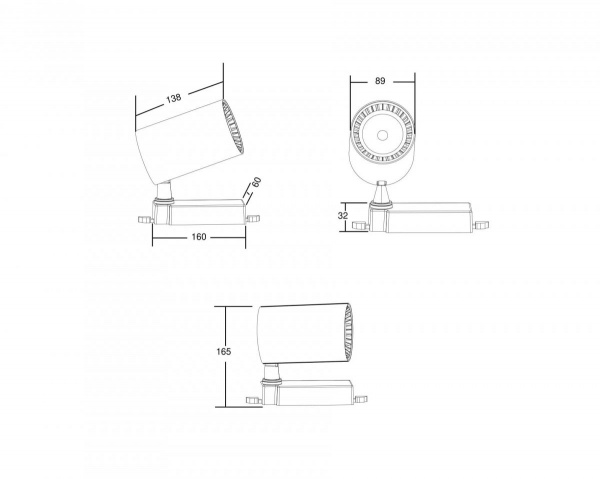 фото Трековый светильник Maytoni Technical Vuoro TR029-3-30W4K-B, черный