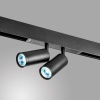фото Светильник трековый SMART APP 220V 2x9W 3000-6000K 24° черный Teta Lightstar 205507