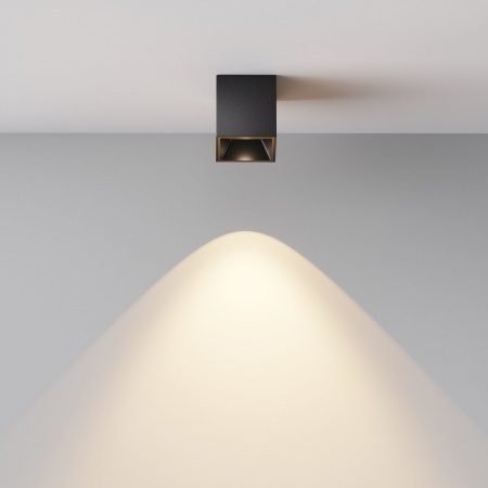 фото Потолочный светильник Maytoni Technical Alfa LED C064CL-5W3K-SQ-B, черный