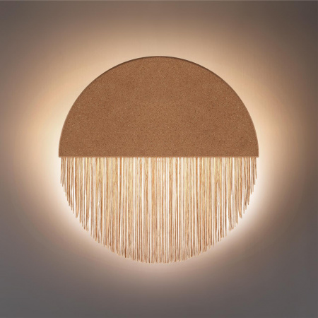 фото Светильник бежевый/пробка/нити/металл IP20 LED 8W 232Лм 3000K 220-240V CORK ECODESIGN, арт. 7073/8WL