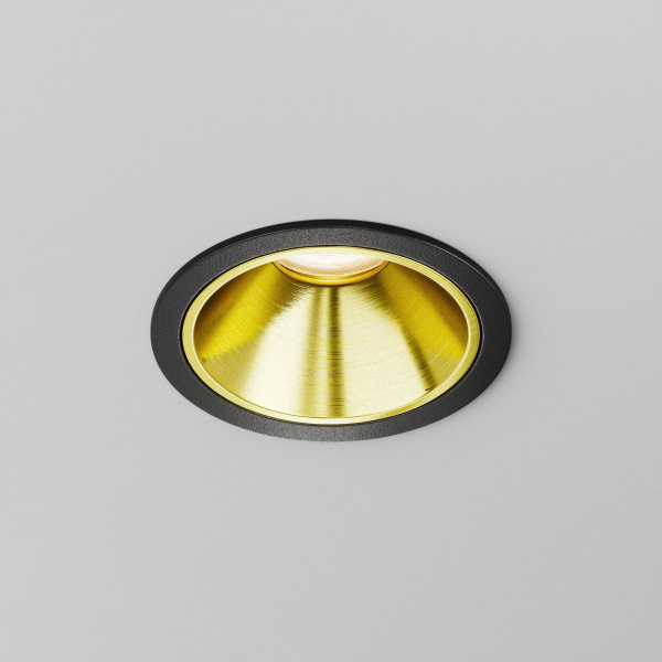 фото Декоративная рамка-отражатель для светильников серии Альфа / Alfa LED латунь Maytoni Technical Ring8-10W-RD-BS