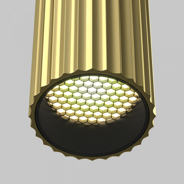 фото Потолочный светильник Maytoni Technical Calipso C106CL-01-GU10-BS, латунь