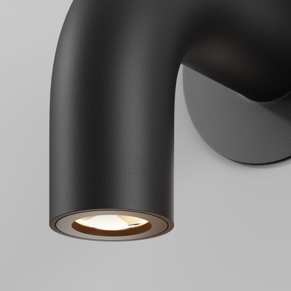 фото Уличный настенный светильник Maytoni Outdoor Sleek O477WL-L2GF3K, графит