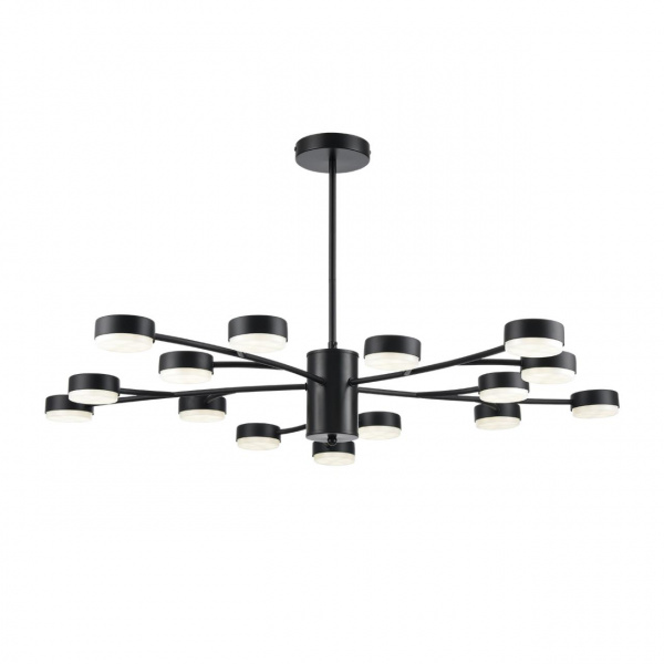 фото Черный, металл Люстра LED GX53 15*7W 220V TORINA COMFI, арт. 8117/15