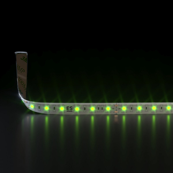 Светодиодная лента 24 В 14,4 Вт/м 60 Led/м 5050 IP65, зеленый, 5 м
