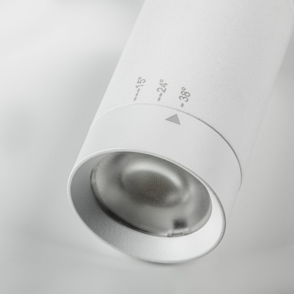 фото Светильник трековый SMART APP 220V 7W 3000-6000K 15-38° белый Teta Lightstar 205016