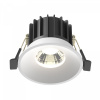 Встраиваемый светильник Maytoni Technical Round DL058-12W-DTW-W, белый