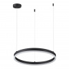 Чёрный Светильник подвесной LED 34W 3000/4000/6000К 220V ECHO LEDIO, арт. 6530/34L