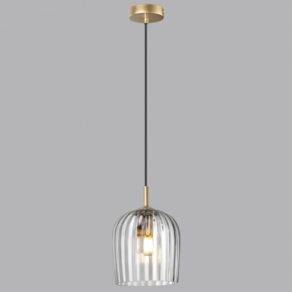 фото Матовое золото Подвес E14 1*40W 220V ELLIE SUSPENTIONI, арт. 6551/1A